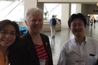 With Mme Bazuin and Takashi Kato at Pacifichem 2015